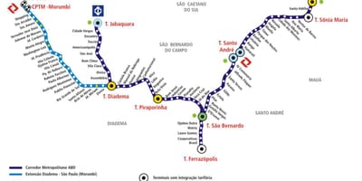نقشه کرردر metropolitano ABD