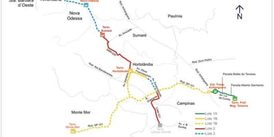 نقشه کرردر metropolitano Biléo Soares