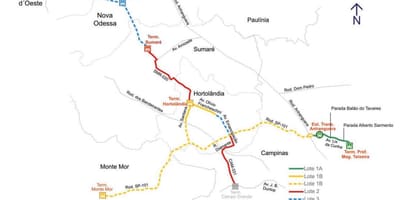 نقشه کرردر metropolitano Noroeste
