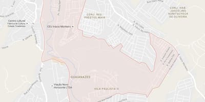 نقشه گواینسس São Paulo