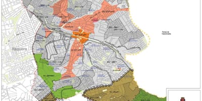 نقشه گواینسس São Paulo - اشغال خاک