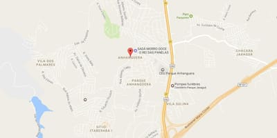 نقشه Anhangüera São Paulo