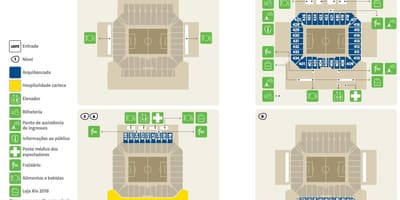 نقشه Arena Corinthians