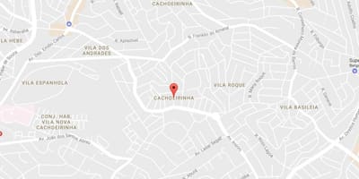 نقشه Cachoeirinha, São Paulo