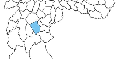 نقشه Campo Grande منطقه