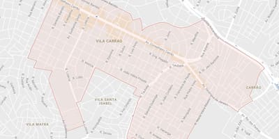 نقشه Carrão São Paulo