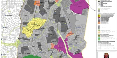 نقشه Ipiranga, São Paulo - اشغال خاک