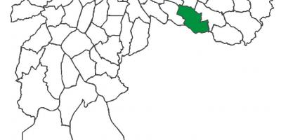نقشه منطقه Sapopemba