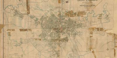 نقشه سابق, São Paulo - 1916