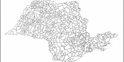 نقشه از سن پائولو باکره - شهرداری
